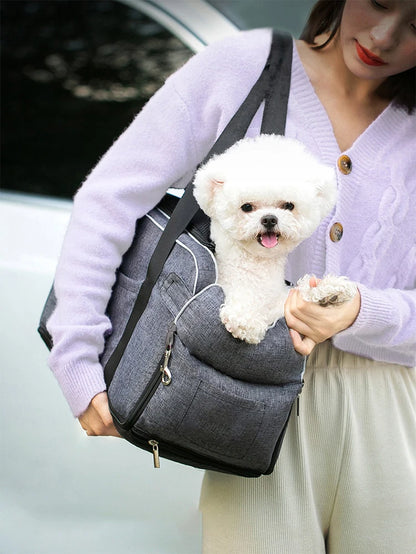 Portable Dog Cat Car Seat Travel Companionship Safety Pet Car Bed Transport Dog Carrier Protection House Cat Accessories Winter
