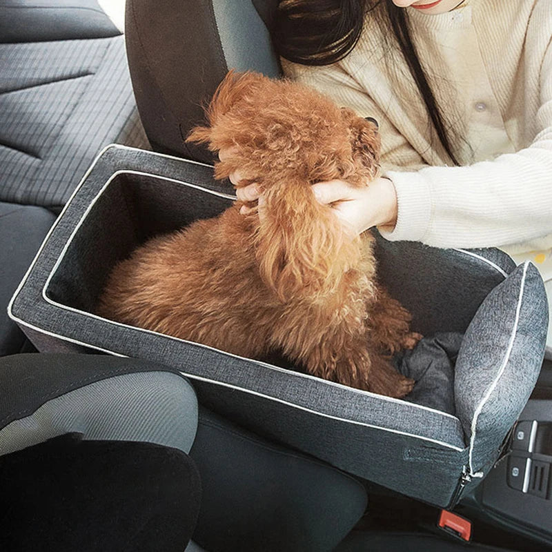 Portable Dog Cat Car Seat Travel Companionship Safety Pet Car Bed Transport Dog Carrier Protection House Cat Accessories Winter
