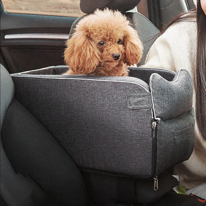 Portable Dog Cat Car Seat Travel Companionship Safety Pet Car Bed Transport Dog Carrier Protection House Cat Accessories Winter