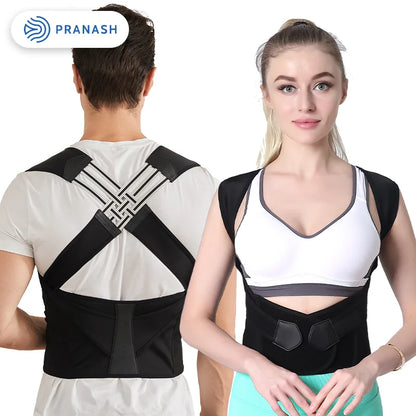 Adjustable Back Posture Corrector Belt Women Men Prevent Slouching Relieve Pain Posture Corrector