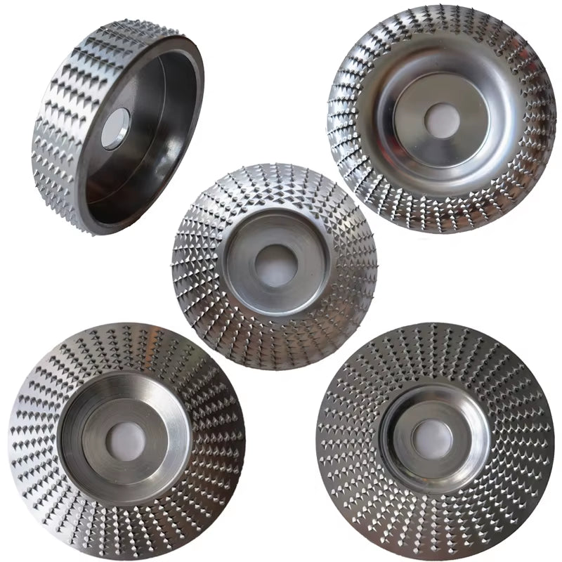 Wood Grinding Polishing Wheel Rotary Disc1/3/5Pcs Bore 16Mm 22MM for Sanding Wood Carving Tool Abrasive Disc Tool for Angle Grinder